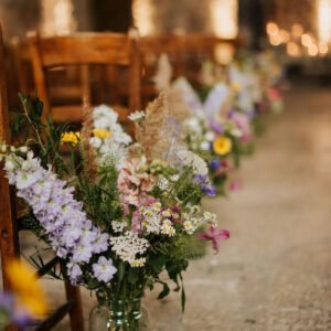 Ceremony Aisle Arrangement